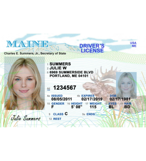 Order Maine Fake Id