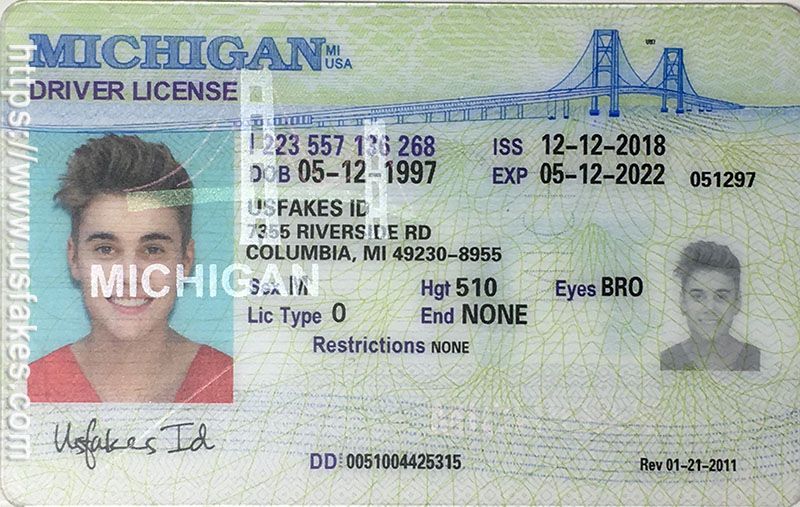 Order Michigan Scannable Fake Id