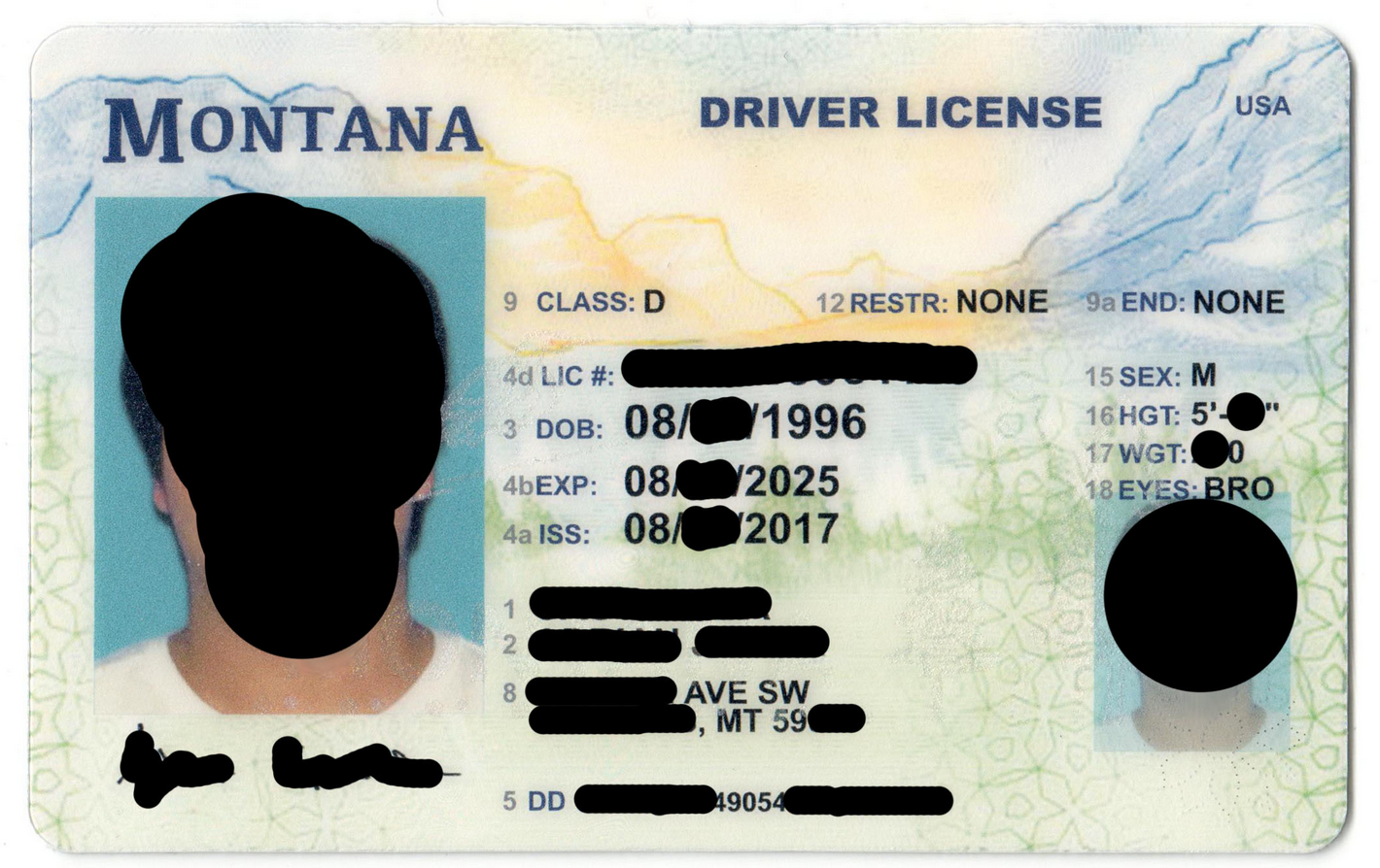 Order Montana Scannable Fake Id