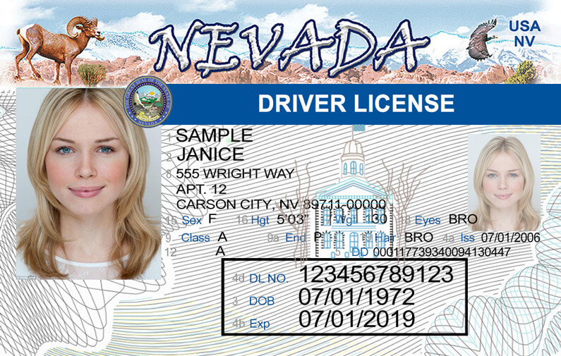 Order Nevada Fake Id