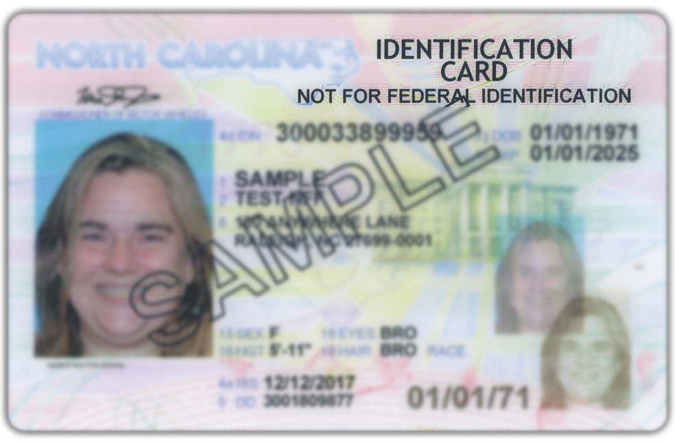 Order North Carolina Scannable Fake Id