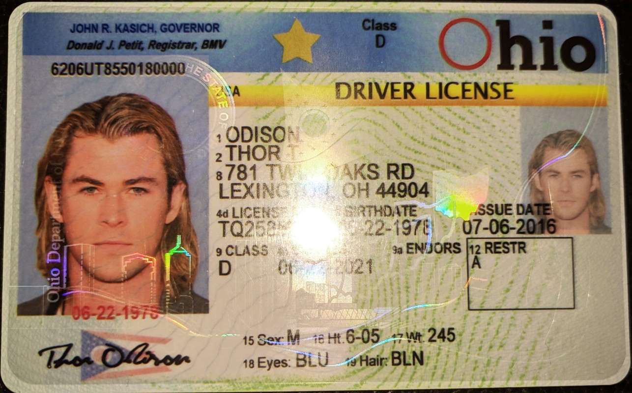 Order Ohio Fake Id