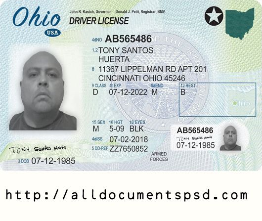 Order Ohio Fake Id