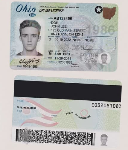 Order Ohio Scannable Fake Id