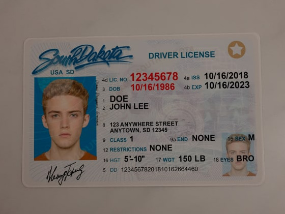 Order South Dakota Fake Id