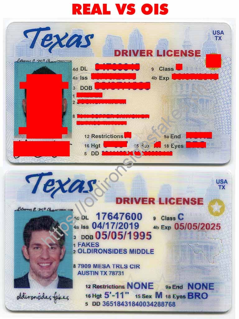 Order Texas Fake Id