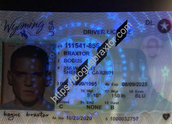 Order Wyoming Fake Id