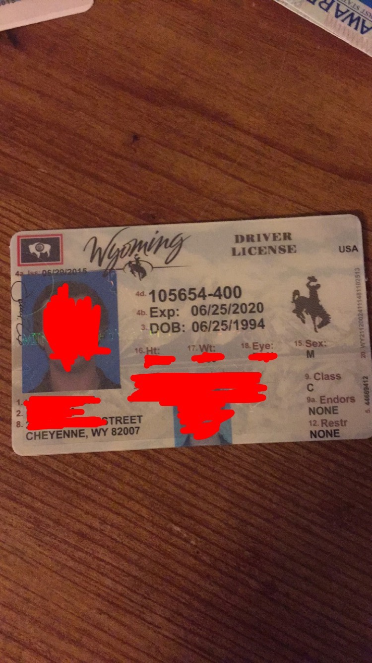 Order Wyoming Fake Id