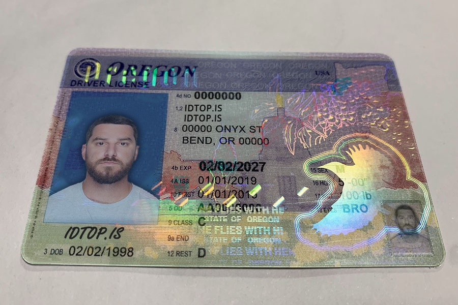 Oregon Fake Id Front And Back