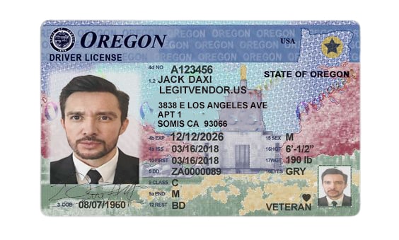 Oregon Fake Id Maker