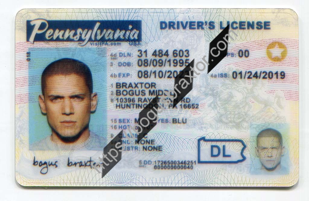 Pennsylvania Fake Id Online