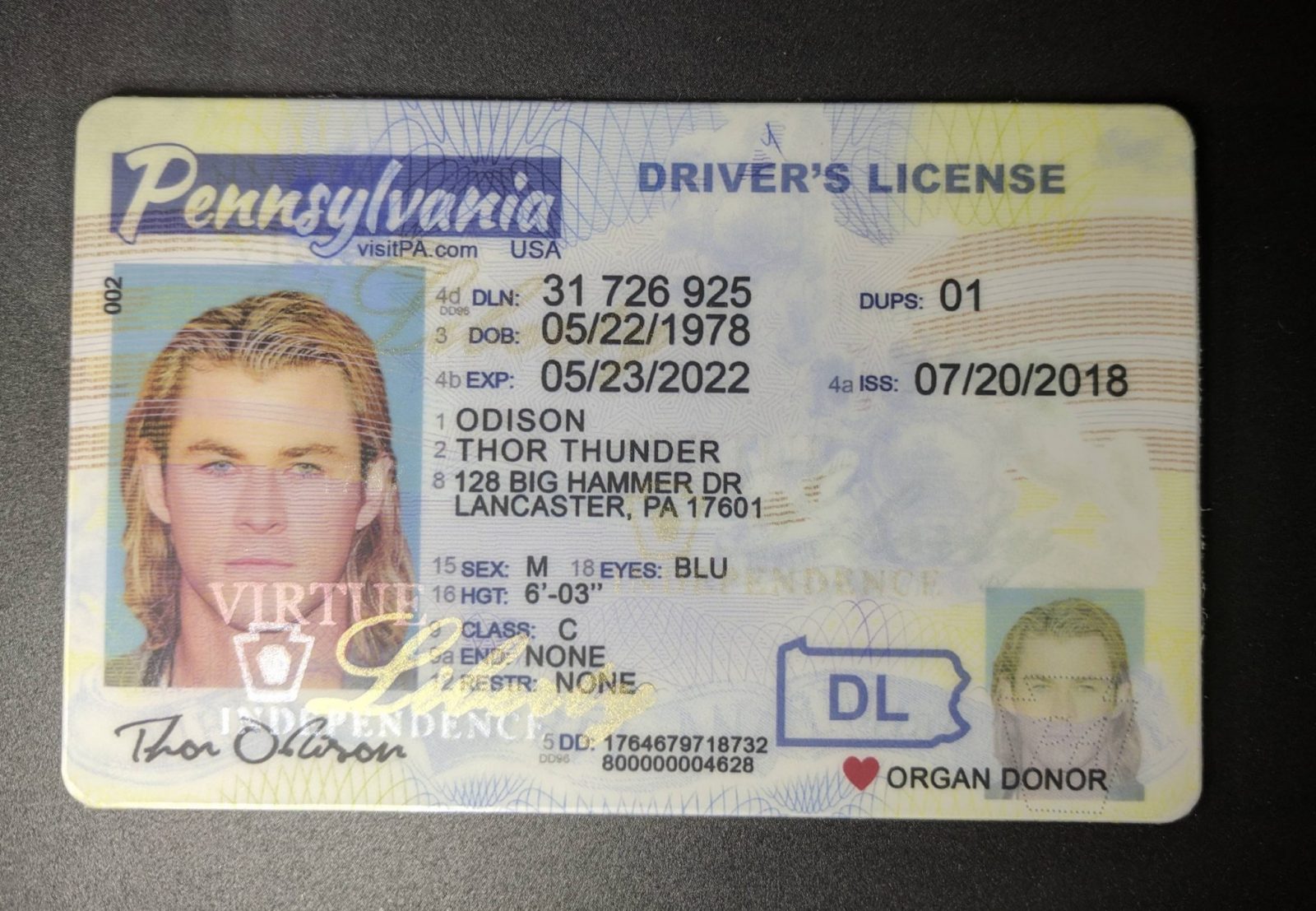 Pennsylvania Fake Id Online