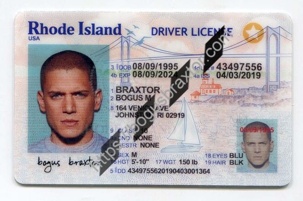 Rhode Island fake id