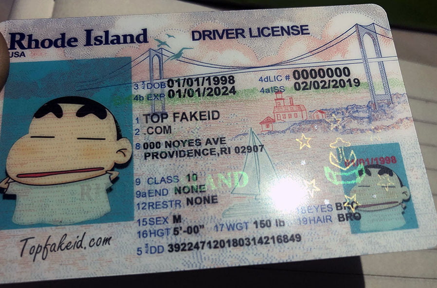 Rhode Island Scannable Fake Id Front And Back