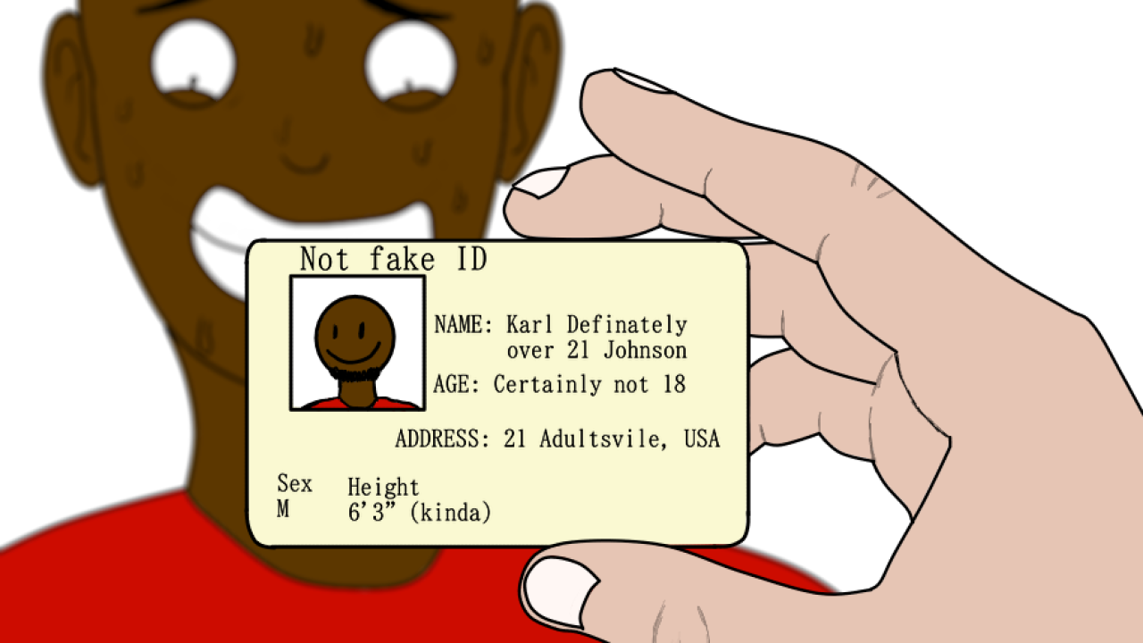 should you use your real name on a fake id