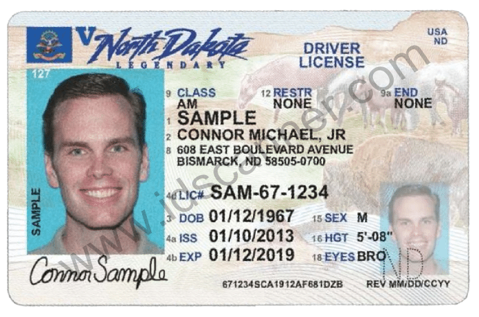 South Dakota Fake Id Front And Back