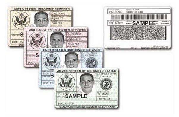 spot a fake military id