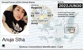 spot a fake military id