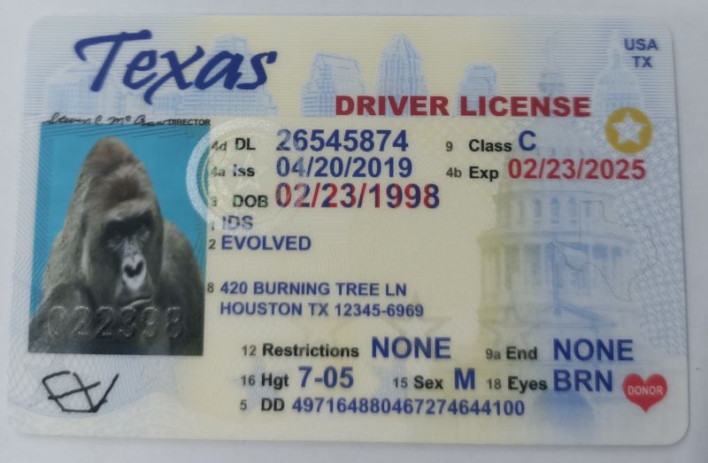Texas Scannable Fake Id Charges
