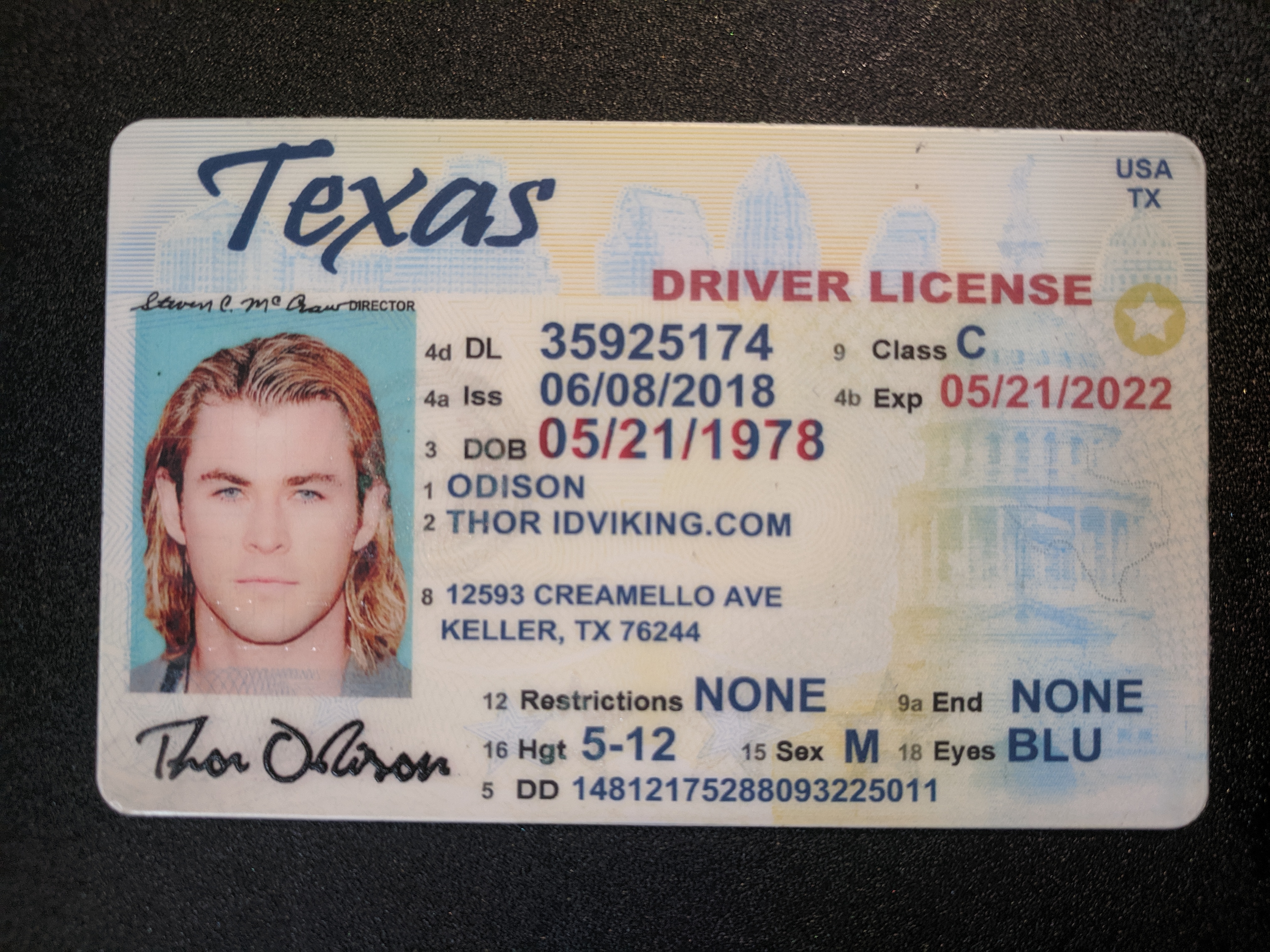 Texas Scannable Fake Id Front And Back