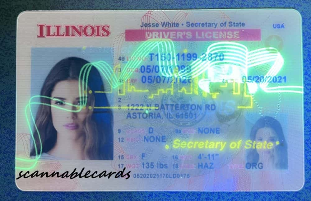 Texas Scannable Fake Id Generator