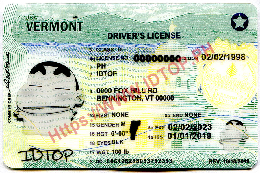 Vermont Scannable Fake Id Website