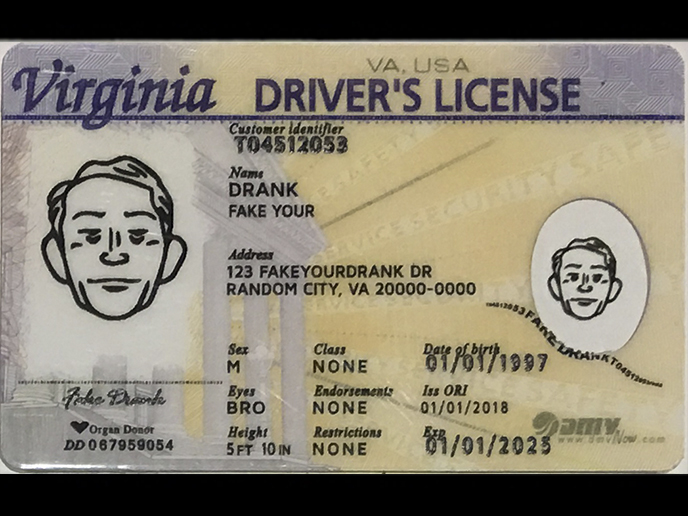 Virginia Scannable Fake Id Charges