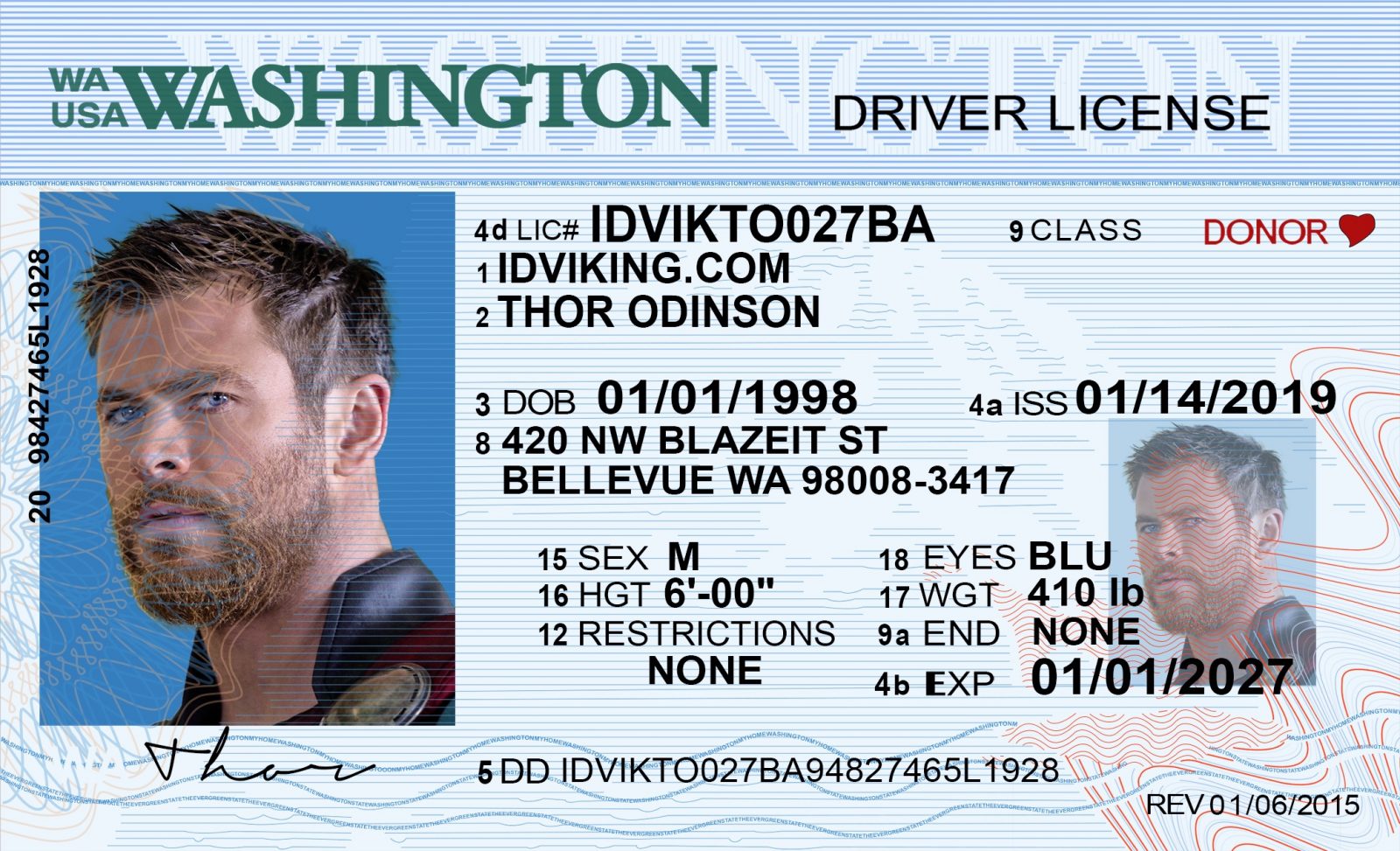 Washington Fake Id Website