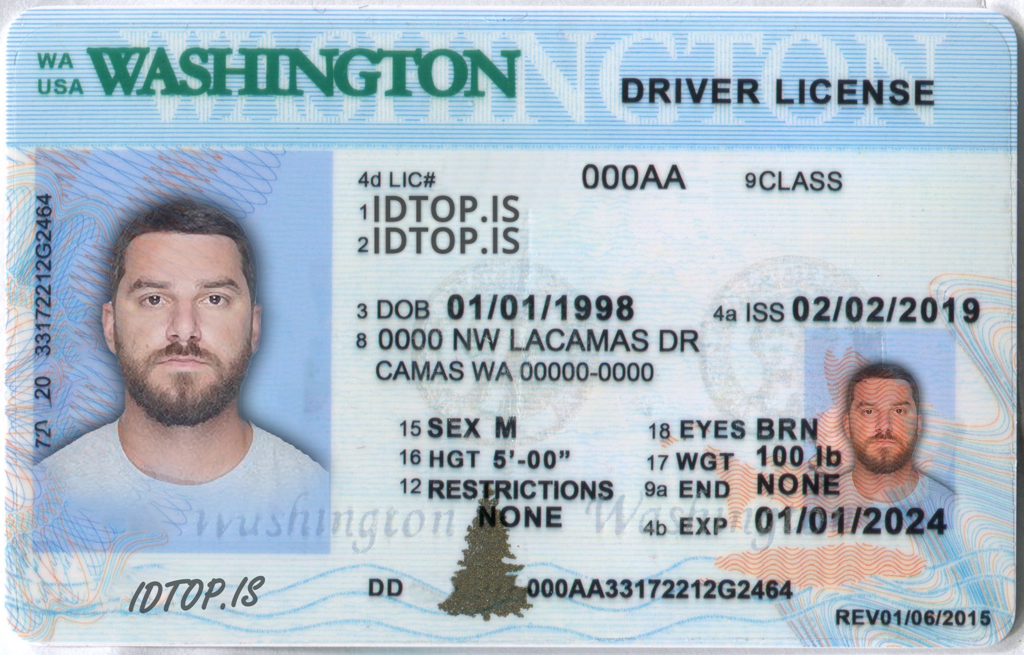 Washington Scannable Fake Id Generator