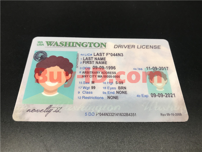 Washington Scannable fake id