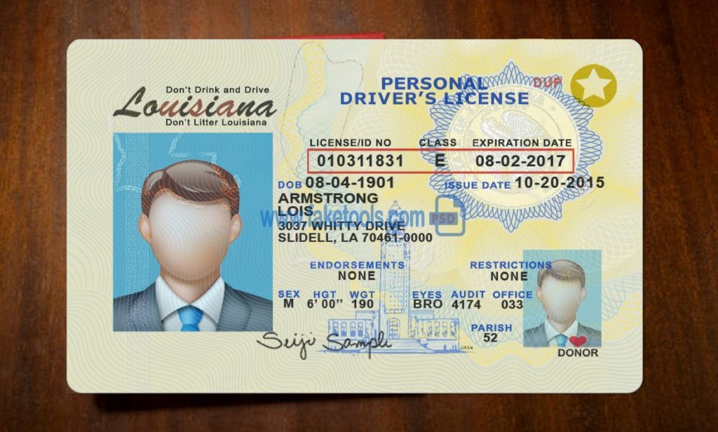 Where To Buy A Louisiana Fake Id