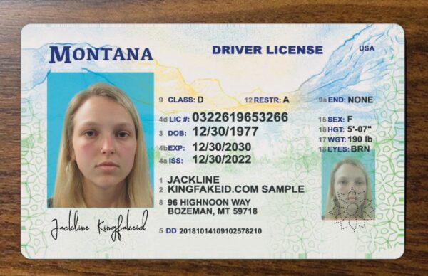 Where To Buy A Montana Fake Id