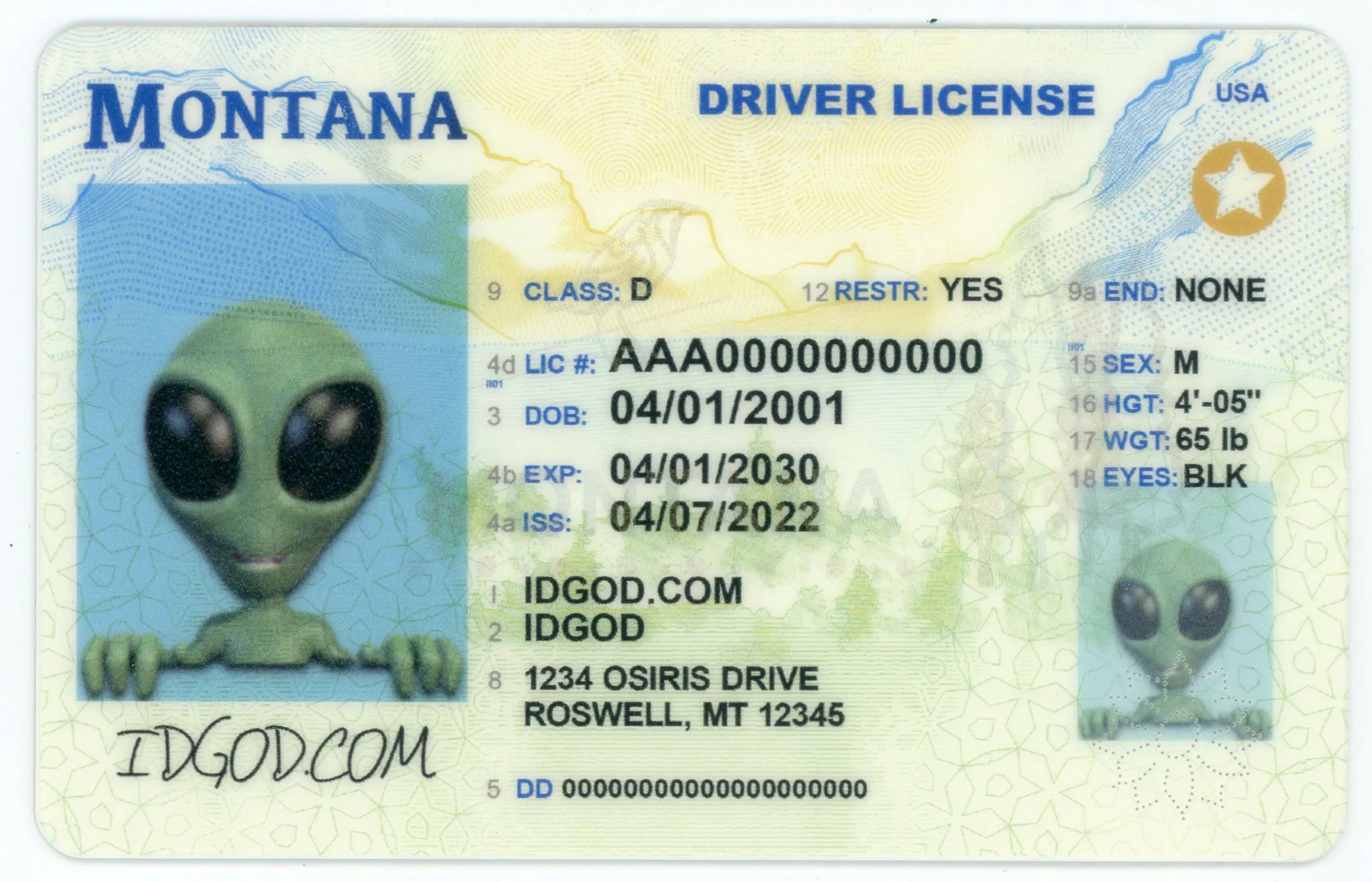 Where To Buy A Montana Scannable Fake Id