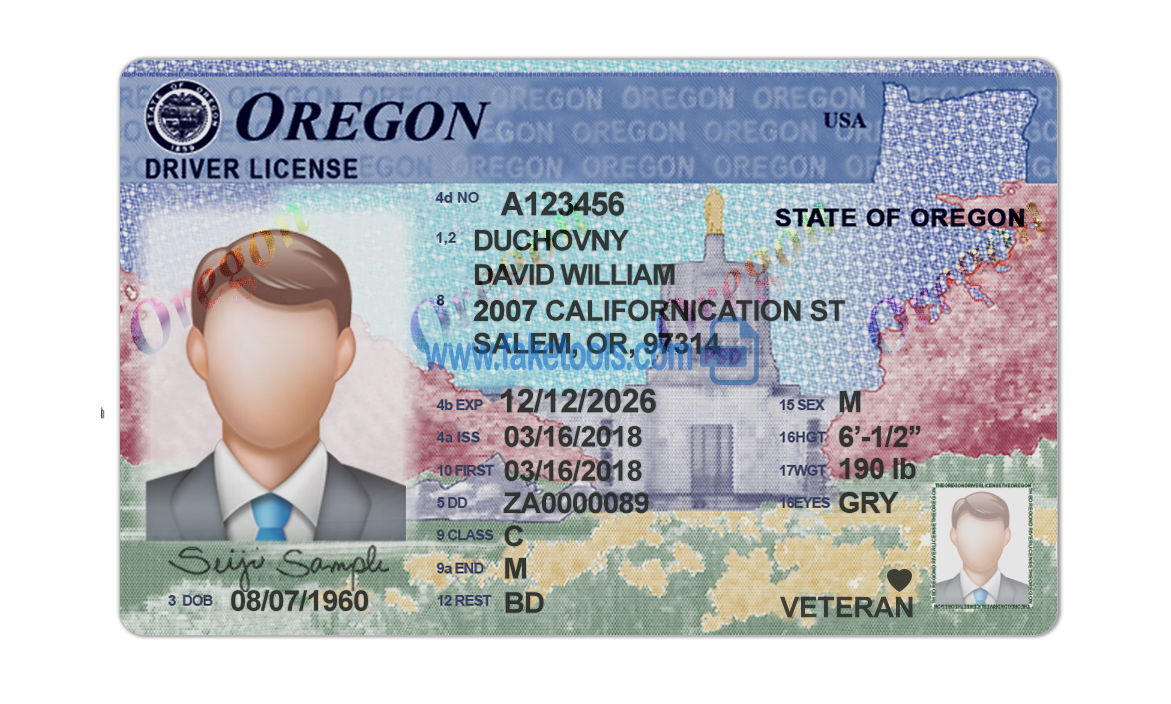 Where To Buy A Oregon Fake Id