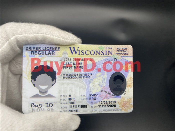 Wisconsin Scannable Fake Id Maker