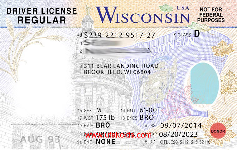 Wisconsin Scannable Fake Id Online